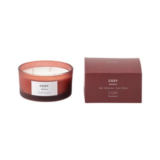 Vonná svíčka doba hoření 25 h Cozy Nectarine – ILLUME x Bloomingville