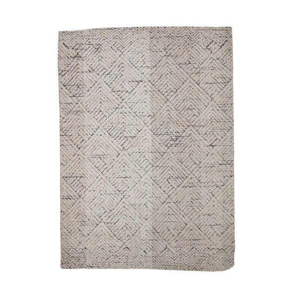 Krémový koberec s příměsí bavlny 150x210 cm Saxo – Bloomingville