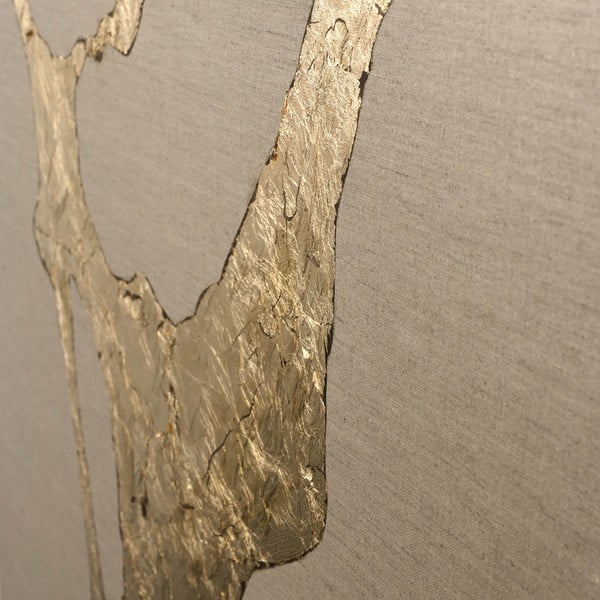 Ručně malovaný obraz 90x120 cm Wild Horizon Gold – Malerifabrikken-image-3