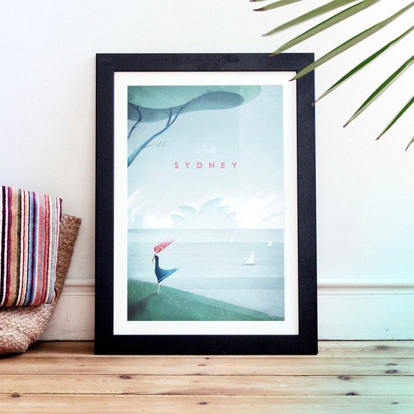 Plakát Travelposter Sydney, A2-image-1
