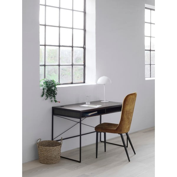 Žlutá jídelní židle Unique Furniture Hudson-image-1