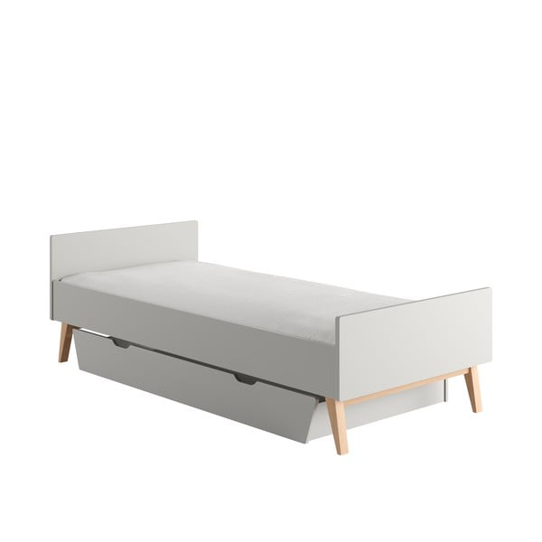 Šedá dětská postel 90x200 cm Swing – Pinio-image-3