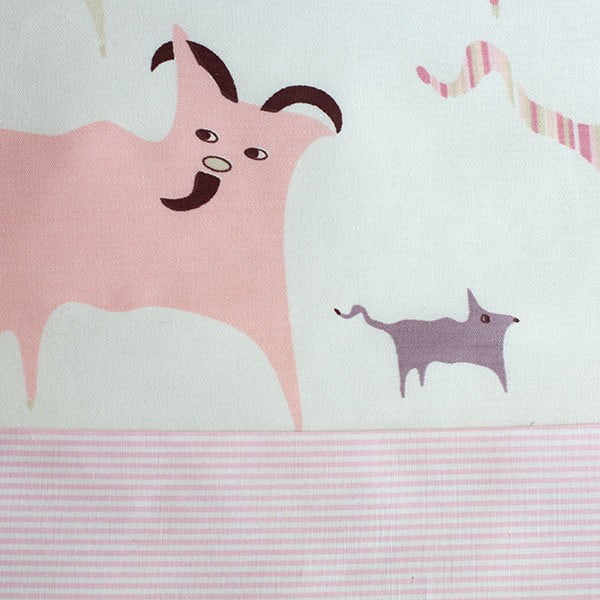Dětský spací pytel Bartex Design Růžová zvířátka, 70 x 200 cm-image-3