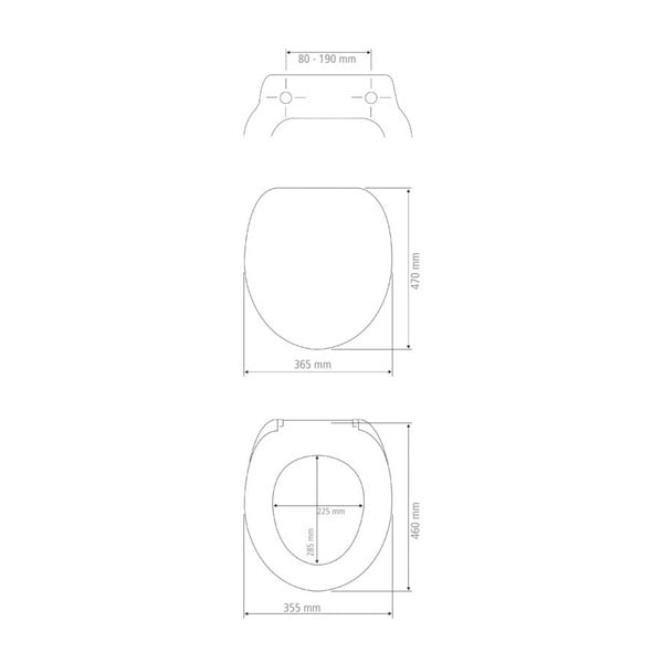 Záchodové prkénko s automatickým zavíráním 35,5 x 46 cm Exclusive No. 9 – Wenko-image-4