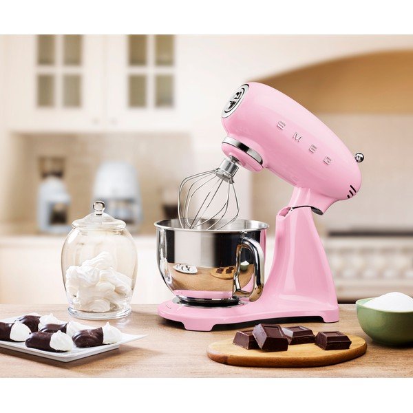 Růžový kuchyňský robot Retro Style – SMEG-image-4