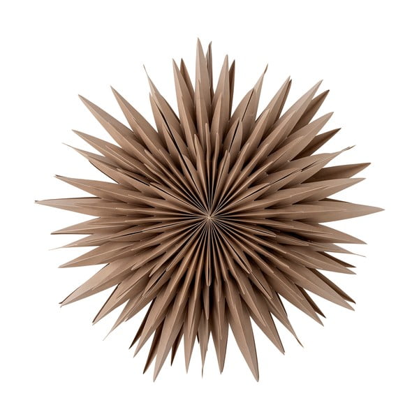 Hnědá závěsná světelná dekorace ø 50 cm Elijas – Bloomingville