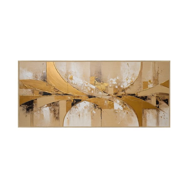 Obraz 150x60 cm Gold Abstraction
