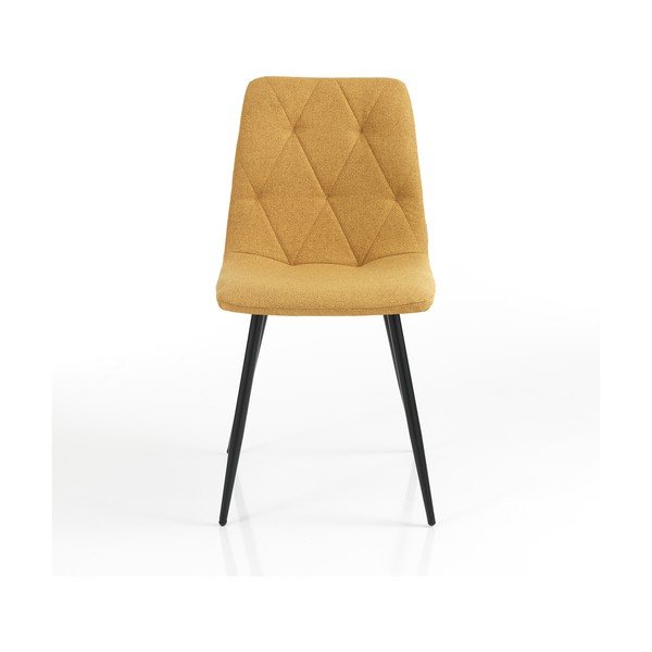 Okrově žluté jídelní židle v sadě 2 ks Mesh – Tomasucci-image-4