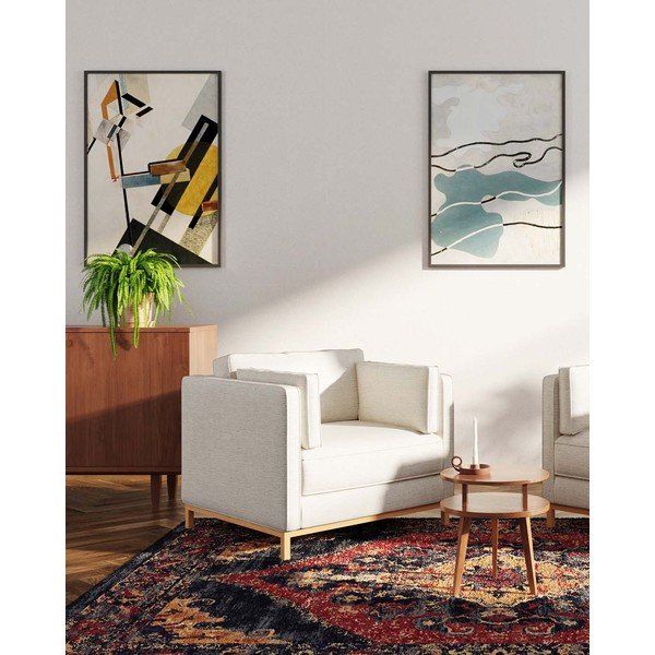 Krémové relaxační křeslo Celerio – Ame Yens-image-3