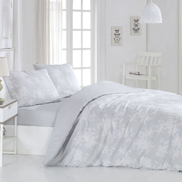 Sada povlečení a prostěradla U.S. Polo Assn. El paso, 200x220 cm