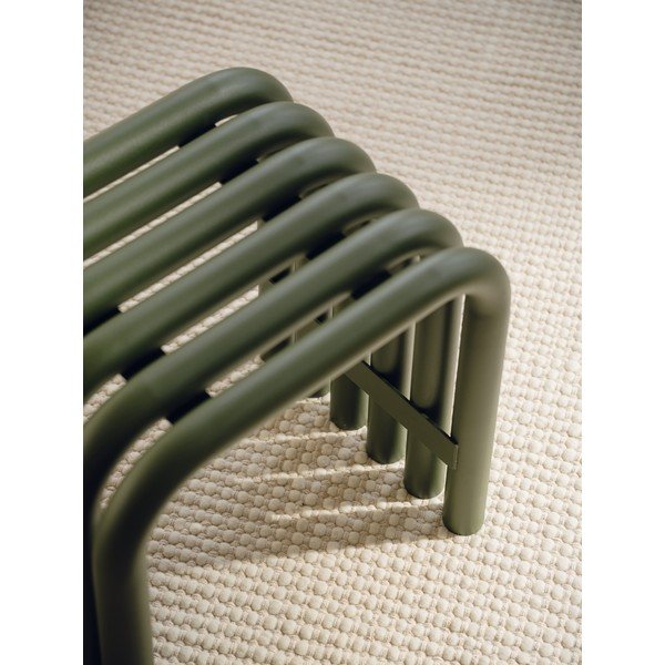 Zelená kovová zahradní židle Nokk – noo.ma-image-2