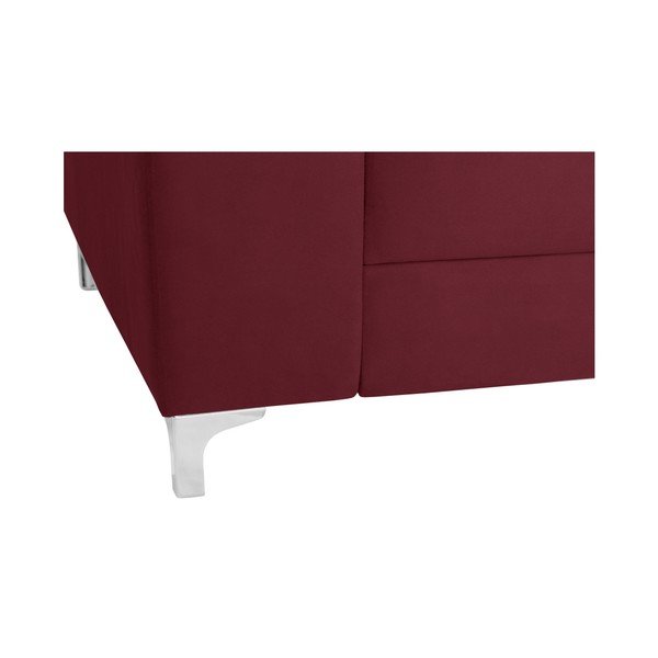 Červená pohovka Florenzzi Bellini, pravý roh-image-3