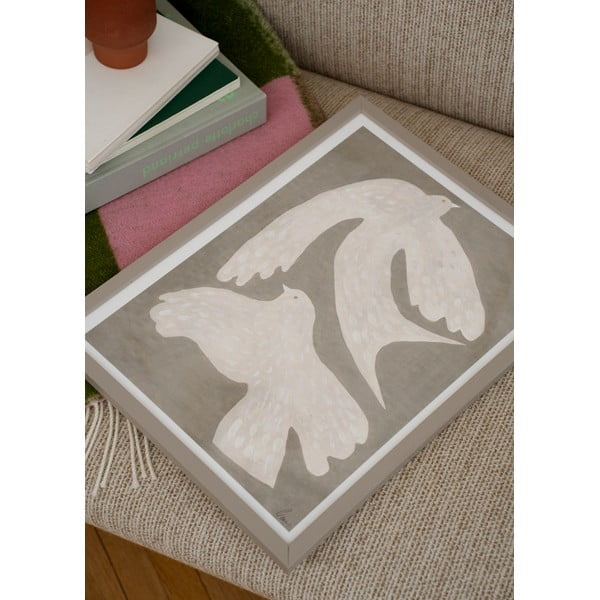 Plakát 30x40 cm Two Birds – Clara Schicketanz – The Poster Club-image-1