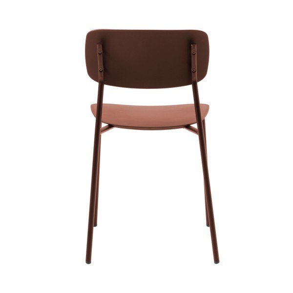 Jídelní židle v sadě v terakotové barvě 2 ks Kirkland – Unique Furniture-image-3