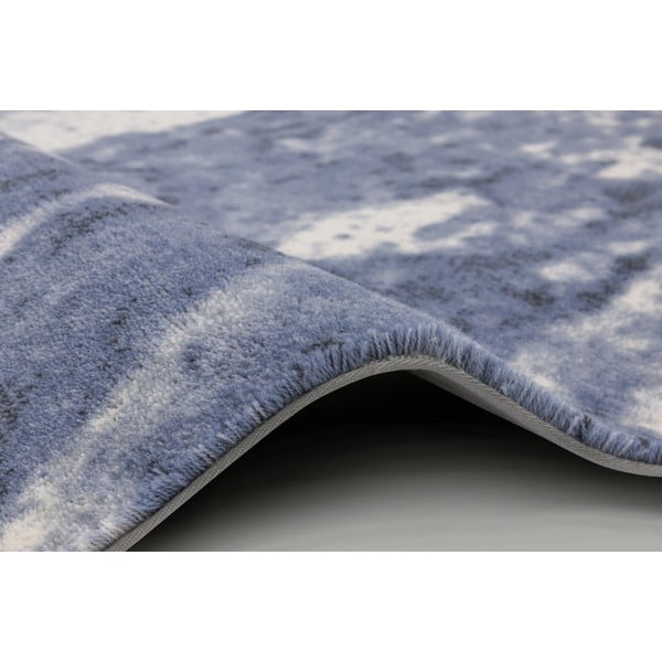 Modrý vlněný koberec 160x240 cm Albo – Agnella-image-2