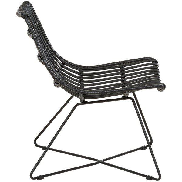 Černé polyratanové křeslo Costa - Westwing Collection-image-3