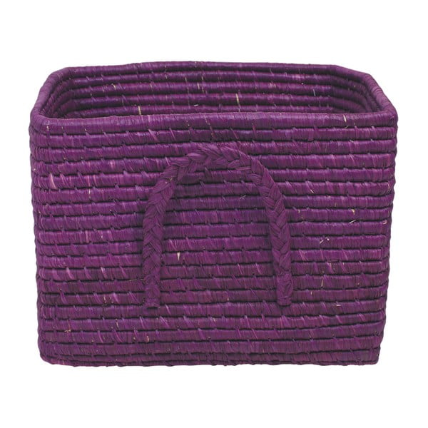 Švestkový košík z rýžových vláken, 35 cm
