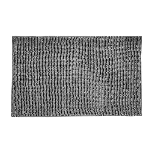 Tmavě šedá textilní koupelnová předložka 50x80 cm Chenille – Allstar