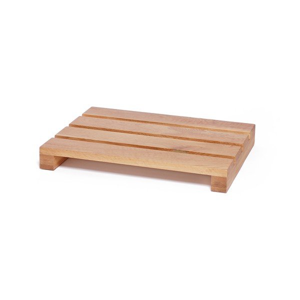 Dřevěná podložka do koupelny z dubového dřeva Wireworks Apartment-image-1