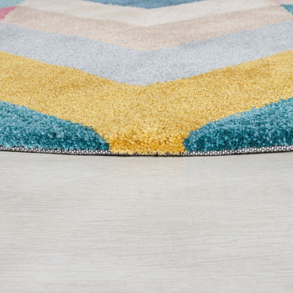 Koberec Flair Rugs Chroma, ø 133 cm-image-3