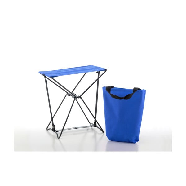 Modrá skládací stolička InnovaGoods Handy