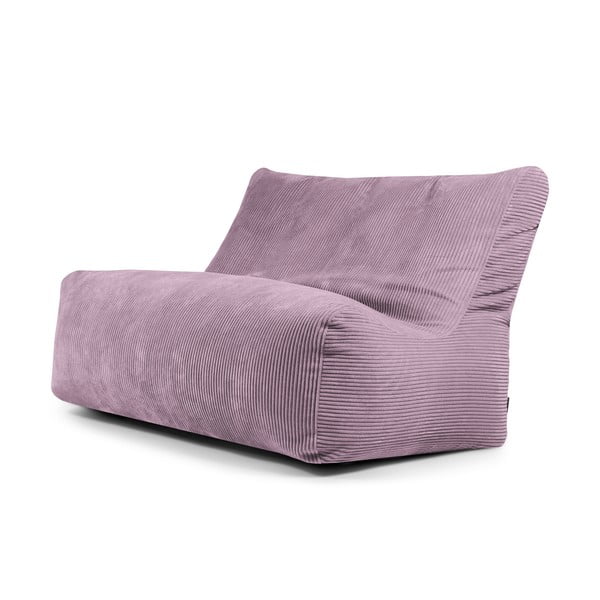 Fialový manšestrový sedací vak Sofa Seat Lounge – SLOWDOWN