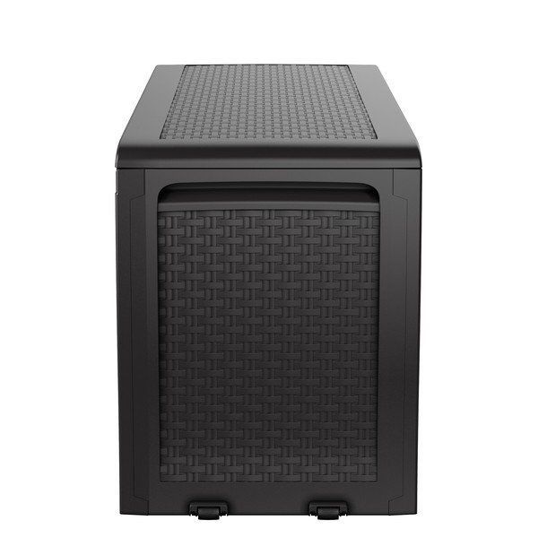 Tmavě šedý plastový zahradní úložný box Samoa – Keter-image-3