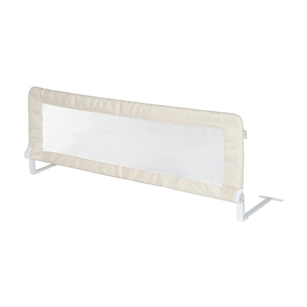 Bílo-béžová zábrana na postel 150 cm – Roba