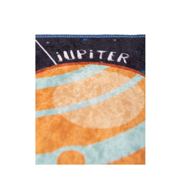 Tmavě modrý dětský koberec Galaxy, 140 x 190 cm-image-2