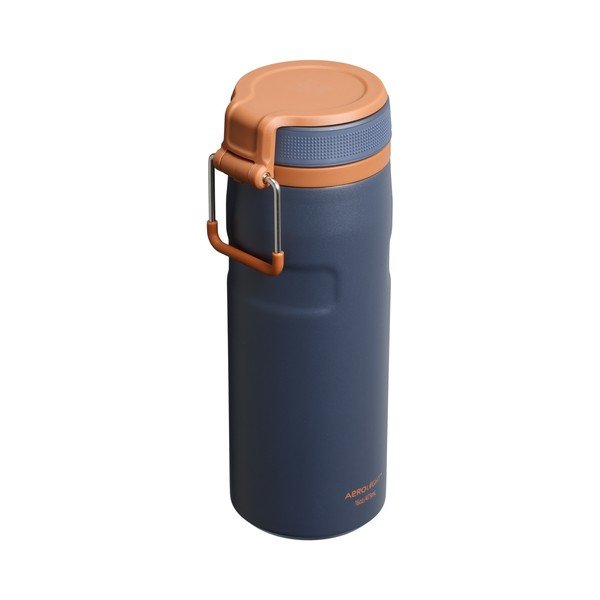 Tmavě modrá termoska z nerezové oceli 470 ml IceFlow™ Bottle Twist Flip Twilight – Stanley-image-1