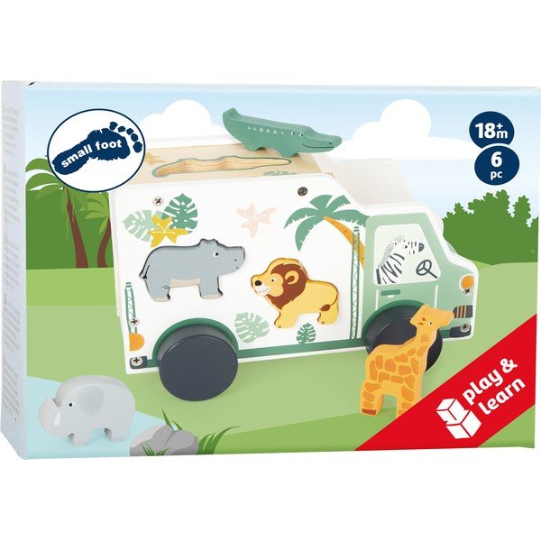 Dětská dřevěná hračka Legler Safari-image-1