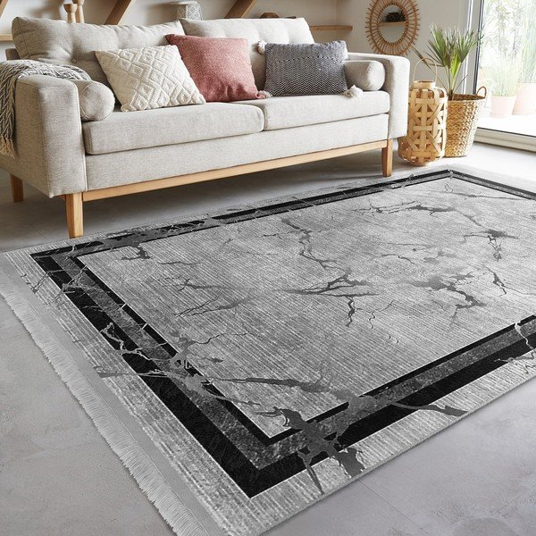 Šedý koberec běhoun 80x200 cm – Mila Home-image-2