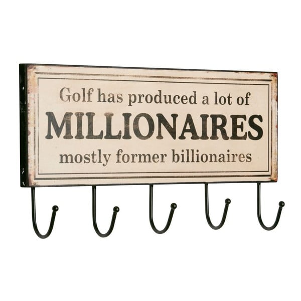 Věšák Millionaires, 15x45x2 cm