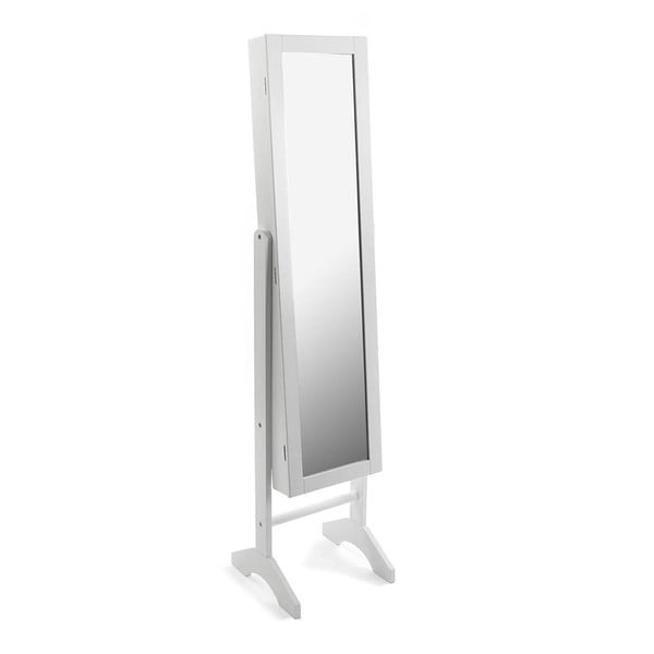 Stojací zrcadlo White Dressing, 153 cm