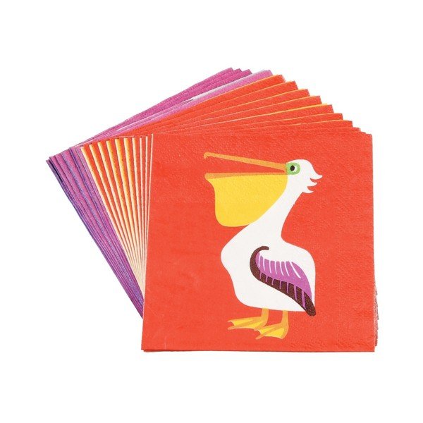 Sada 20 ubrousků Rex London Colourful Creatures-image-3