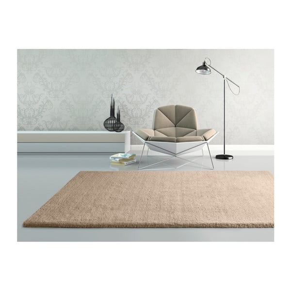 Béžový koberec Universal Shanghai Liso, 60 x 110 cm-image-1