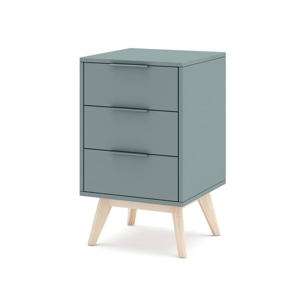 Noční stolek šedozelený Pisco – Marckeric-image-2
