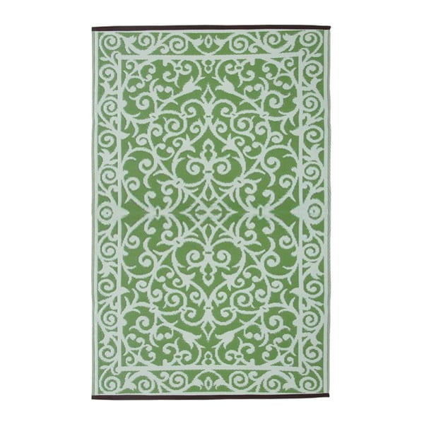 Mátově zelený oboustranný venkovní koberec Green Decore Gala, 90 x 150 cm