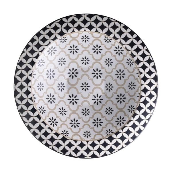 Kameninový hluboký servírovací talíř Brandani Alhambra II., ø 40 cm