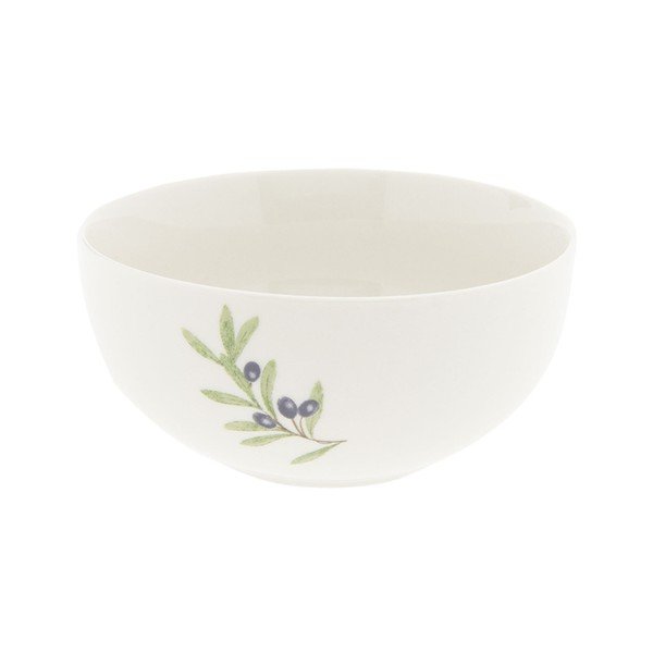 Bílá porcelánová miska Clayre & Eef Olive