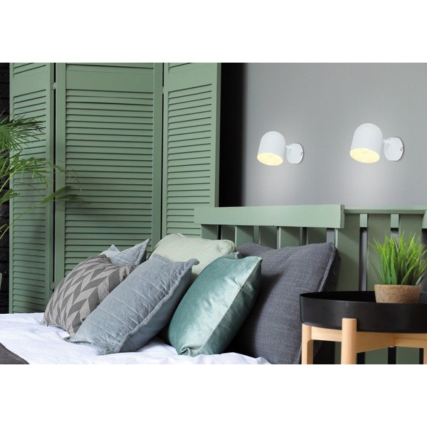 Bílé nástěnné svítidlo Azuro – Candellux Lighting-image-1