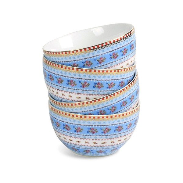 Set misek 9,5 cm, modrý