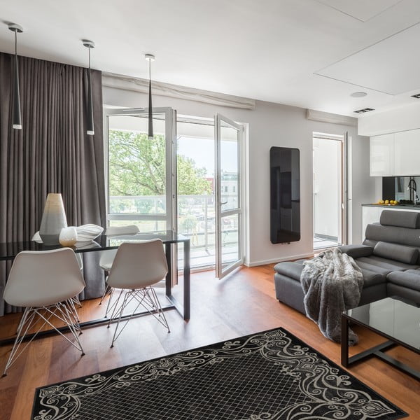 Tmavě šedý koberec 80x150 cm Soft – FD-image-3