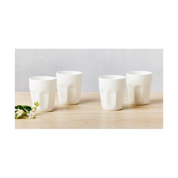Bílé porcelánové hrnky v sadě 4 ks 200 ml Basic – Maxwell & Williams-image-1