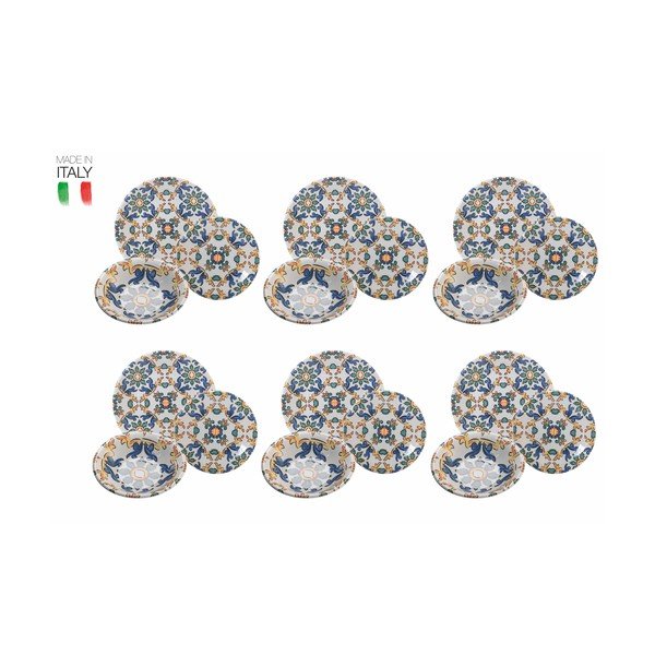 18dílná sada keramického talířů VDE Tivoli 1996 Palermo-image-2