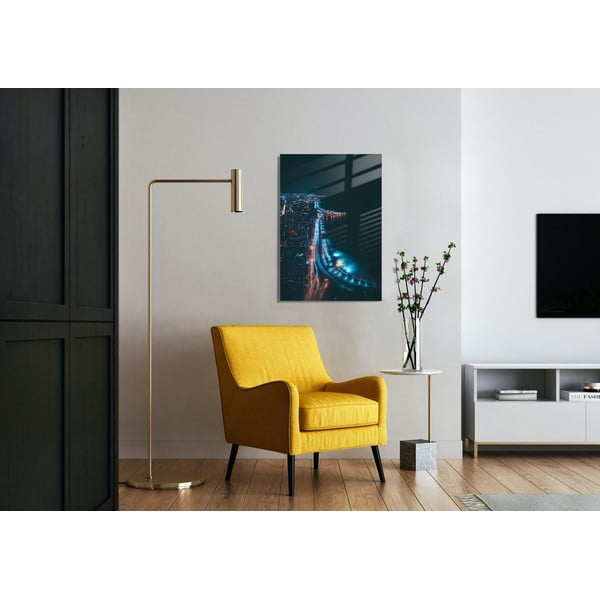 Skleněný obraz 50x70 cm Night Way – Wallity-image-1