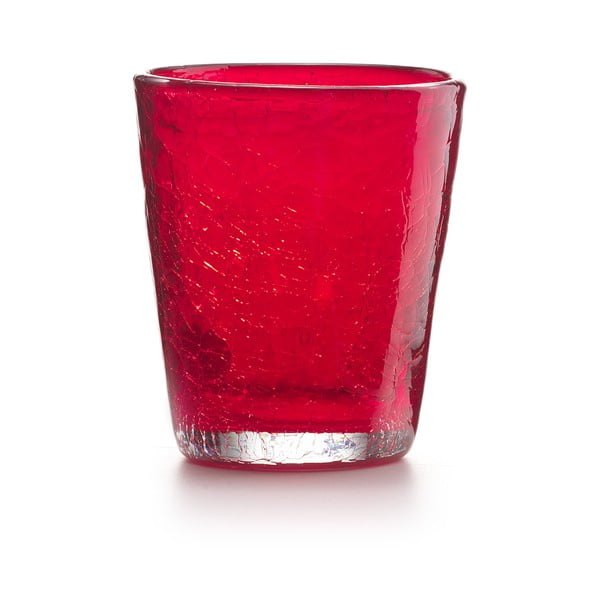 Set 6 ks sklenic Fade Ice, červený