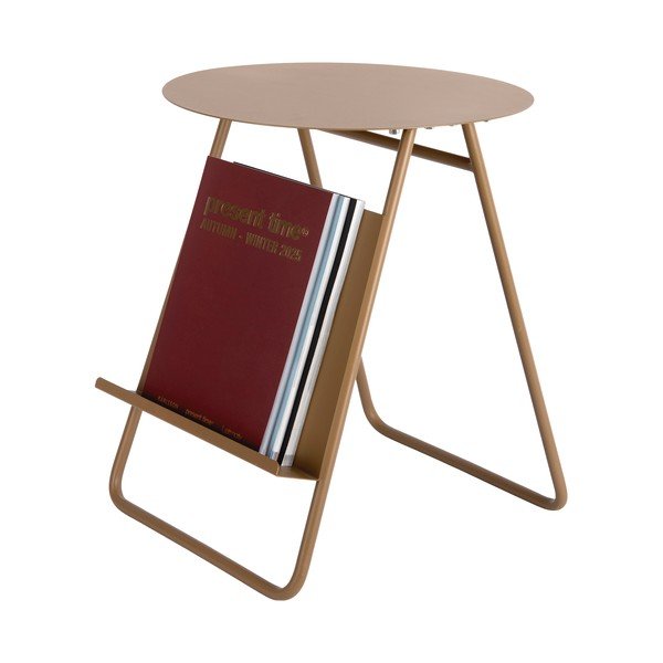 Kovový kulatý odkládací stolek ø 40 cm Esencia – Leitmotiv-image-2