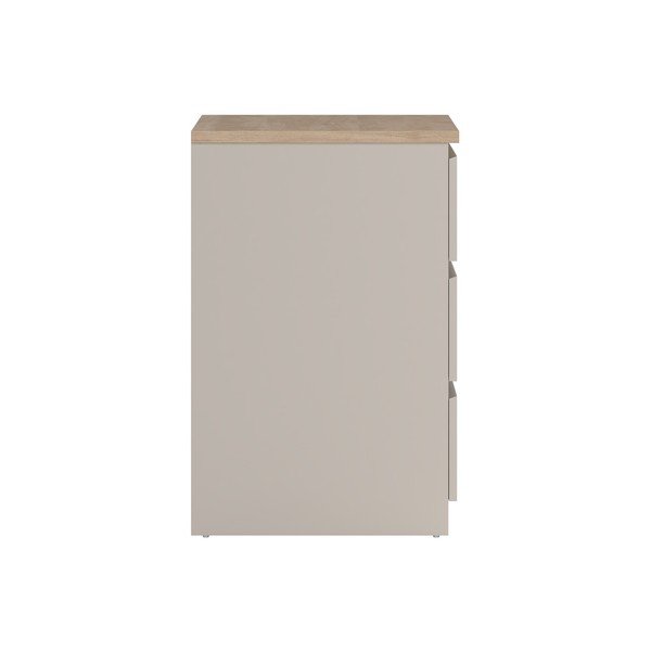 Krémová komoda 154x76x50 cm Naia – Tvilum-image-4