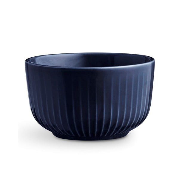 Tmavě modrá porcelánová miska Kähler Design Hammershoi, ⌀ 11 cm
